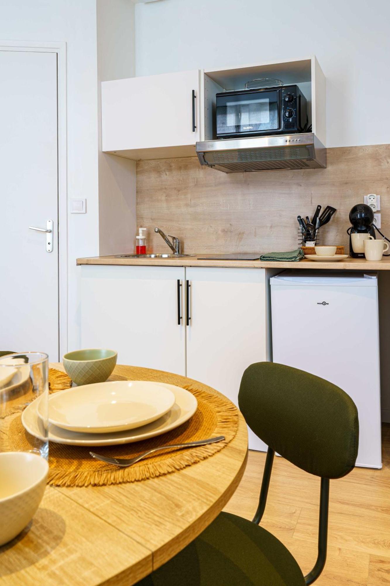 Studio Elegant 3 Pers Wifi Saint-Quentin  Eksteriør billede
